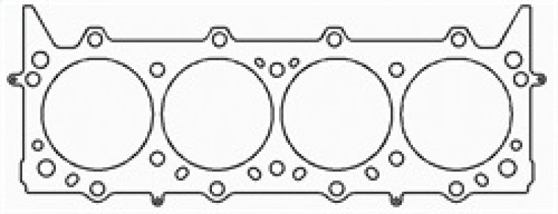 Cometic Head Gasket Bore: 4.380in Material: MLS Thickness: .040in C5409-040 Photo - Primary