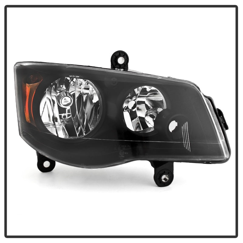 SPYDER xTune 11-17 Dodge Grand Caravan OEM Style Headlights - Black (HD-JH-CHRTC08-AM-BK) 9042492 9042492 Photo - Unmounted