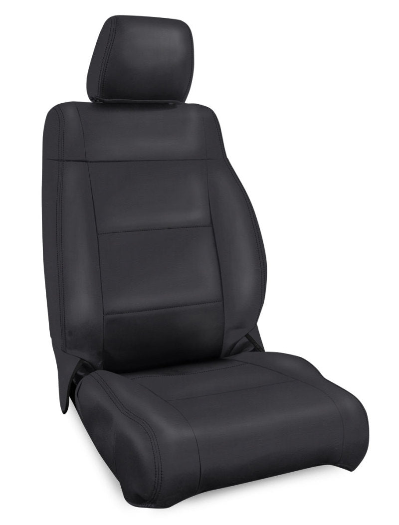 PRP Seats PRP 07-10 Jeep Wrangler JK Front Seat Covers/2 door or 4 door (Pair) - All Black B016-02 B016-02 Photo - Primary