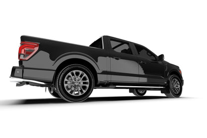 Rally Armor 21-24 Ford F-150 (Excl. Raptor) Black UR Mud Flap w/White Logo MF115-UR-BLK-WH MF115-UR-BLK-WH User 1