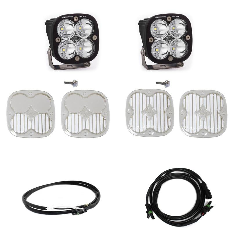 Baja Designs 2021+ Ford Bronco A Piller Light Kit Squadron Sport Spot w/Upfitter 447755UP 447755UP User 1