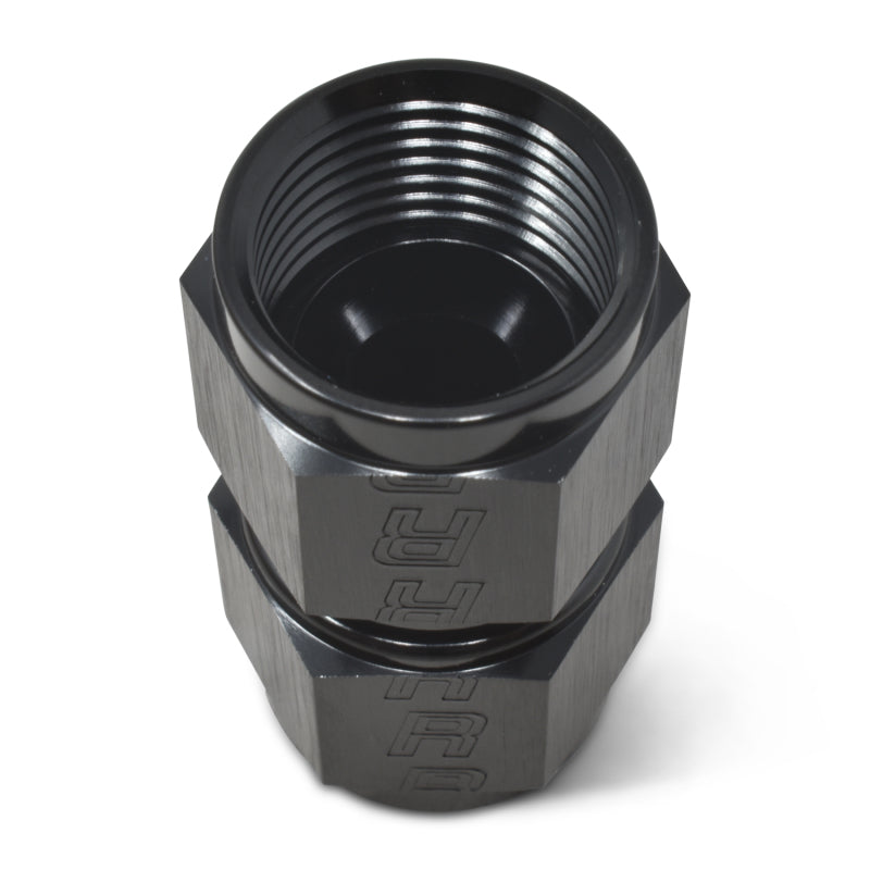 Russell -10 AN Straight Swivel Coupler (Black Finish) 640023 Photo - out of package