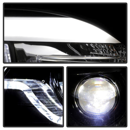 Spyder BMW X5 E70 07-10 Xenon/HID AFS High-Power LED Headlights - Black PRO-YD-BMWE7007AFSHIDAP-BK 5088239 5088239 Photo - Unmounted