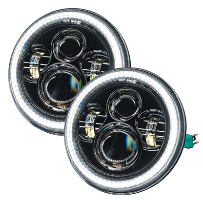 ORACLE Lighting Oracle 07-18 Jeep Wrangler JK Switchback LED Halo Headlights - Amber/White - Switchback 5769-123 5769-123 User 2
