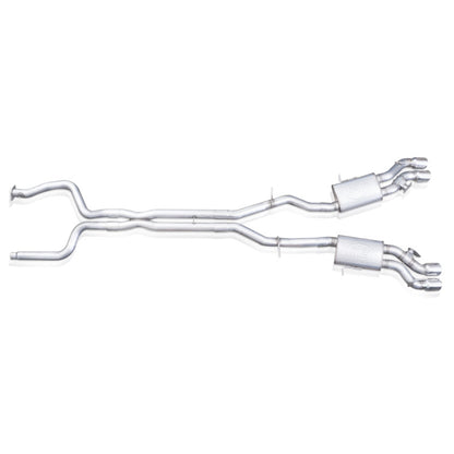 Stainless Works 2016-18 Cadillac CTS-V Sedan Catback System Resonated X-Pipe Dual-Mode Mufflers CTSV16CB CTSV16CB Photo - out of package