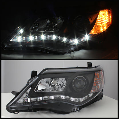 Spyder Toyota Camry 12-14 Projector Headlights DRL Blk High 9005 (Not Included PRO-YD-TCAM12-DRL-BK 5072658 5072658 User 1