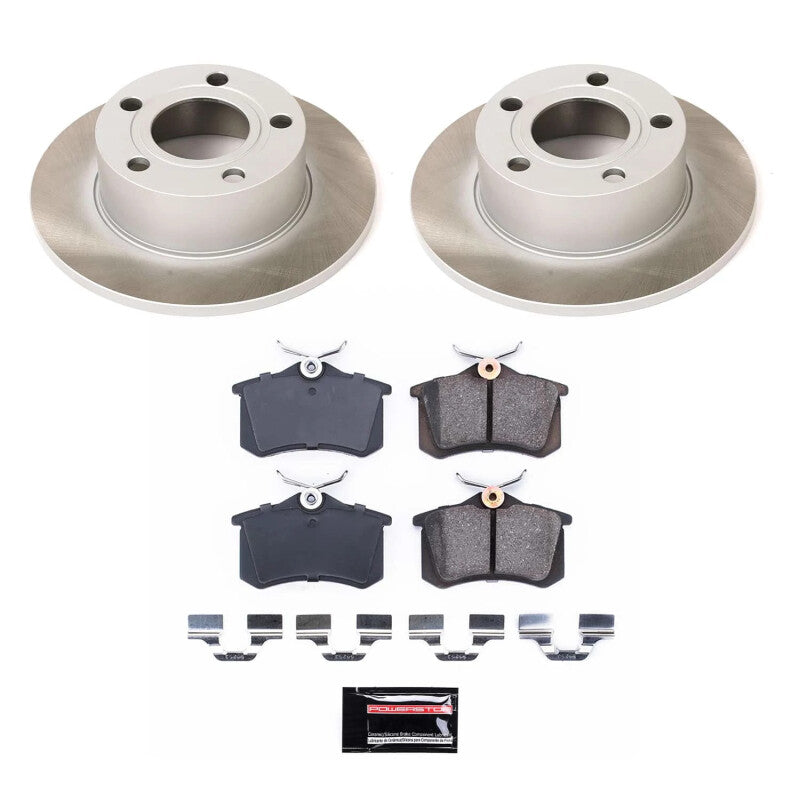 PowerStop Power Stop 98-05 Volkswagen Passat Rear Semi-Coated Rotor Kit SC515 SC515 Photo - Primary