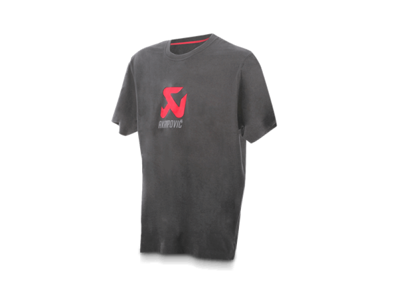 Akrapovic Mens Logo Grey T-Shirt - S 801219 801219 User 1