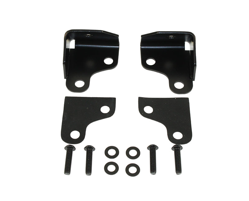 Kentrol 07-18 Jeep Wrangler JK Windshield Light Mount - Powdercoat Black 50701 50701 Photo - Primary
