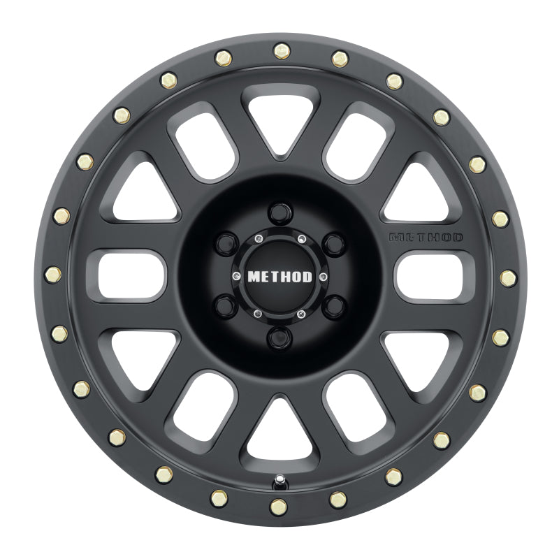 Method Race Wheels MR309 Grid Wheel Matte Black 17x8.5 0 6x135 MR30978516500 Photo - Close Up