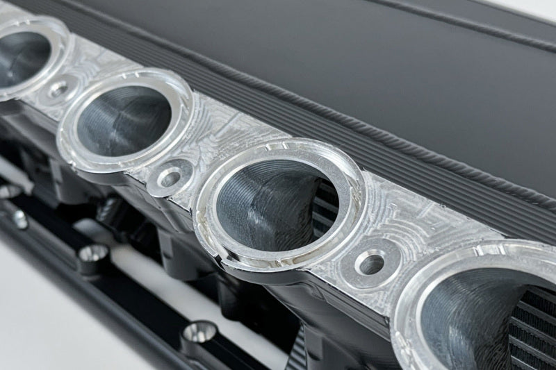 CSF Gen 2 B58 Race X Charge-Air-Cooler Manifold - Thermal Black Finish 8400B 8400B Photo - Close Up