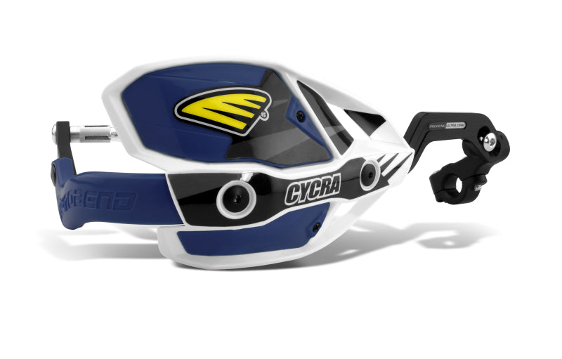 Cycra CRM Ultra 1-1/8 in. Clamp w/White Shields/Husky Blue Covers 1CYC-7408-89X 1CYC-7408-89X Photo - Primary