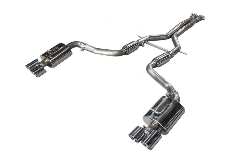 AWE Tuning Panamera 2/4 Track Edition Exhaust (2011-2013) - w/Chrome Silver Tips 3020-42032 3020-42032 Photo - Primary