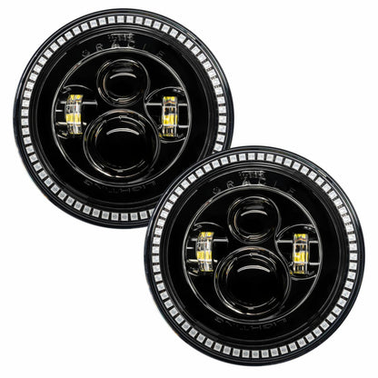 ORACLE Lighting Oracle 7in High Powered LED Headlights - Black Bezel - ColorSHIFT - BC1 5769-335 5769-335 Photo - out of package