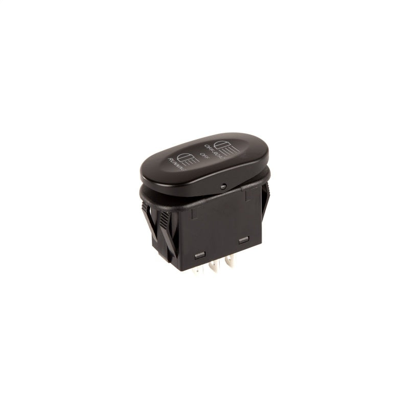 Rugged Ridge Rocker Switch,3 Position,Off-Road/Running Light 17235.11 Photo - Primary