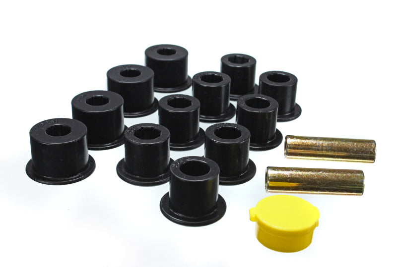 Energy Suspension Leaf Spring Bushing Set Black Nissan D21 Base 1986-1994 7.2103G Photo - Primary
