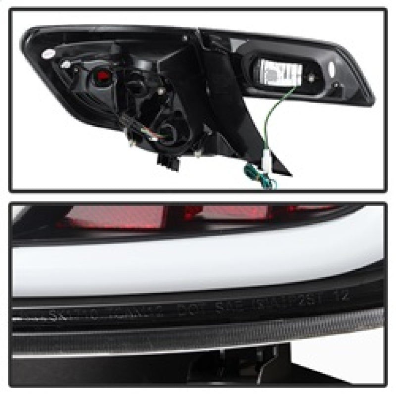 Spyder Toyota Camry 12-14 Light Bar LED Tail Lights Black ALT-YD-TC12-LBLED-BK 5079411 5079411 Photo - Unmounted