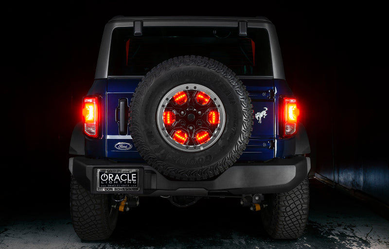 ORACLE Lighting Oracle LED Illuminated Wheel Ring 3rd Brake Light - Red 4211-003 4211-003 Photo - lifestyle view