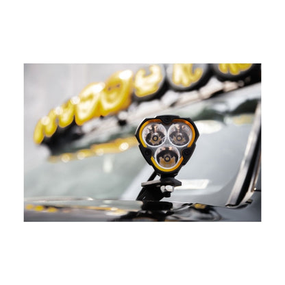 KC HiLiTES FLEX ERA® 3 - Single Light - 40W Spot Beam 1282 Photo - Mounted