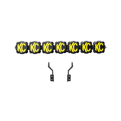 KC HiLiTES 2017+ Ford Super Duty Gravity LED Pro6 7-Light Bar Kit - Front Bumper 91346 91346 Photo - Primary