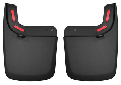 Husky Liners 17 Ford F-250 Super Duty / F-350 Super Duty Rear Mud Guards w/ Flares 59471 Photo - Primary