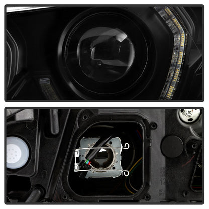 Spyder BMW 5 Series F10 11-13 Xenon/HID AFS Projector Headlights - Black PRO-YD-BMWF10HIDAFS-SEQ-BK 5088208 5088208 Photo - Unmounted