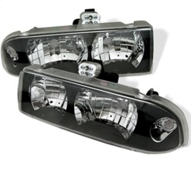Spyder Chevy S10 98-04/Chevy Blazer 98-05 Crystal Headlights Black HD-YD-CS1098-BK 5012425 5012425 Photo - Primary
