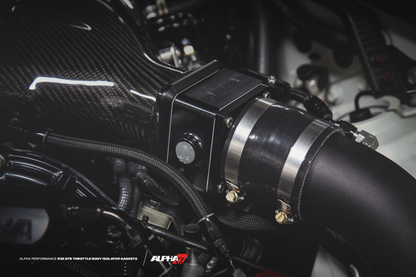 AMS Performance 2009+ Nissan GT-R Throttle Body Isolators ALP.07.08.0006-5 ALP.07.08.0006-5 Photo - Mounted