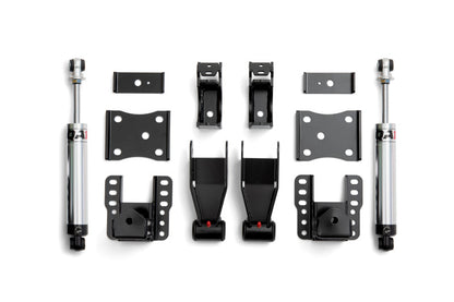 QA1 07-16 Chevrolet Silverado 2WD Lowering Kit w/ Spindles Single Adjustable 4in-6in LK11-GMT03 LK11-GMT03 Photo - out of package