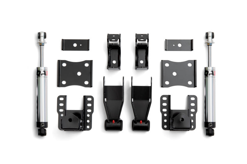 QA1 07-16 Chevrolet Silverado 2WD Lowering Kit w/ Spindles Single Adjustable 4in-6in LK11-GMT03 LK11-GMT03 Photo - out of package