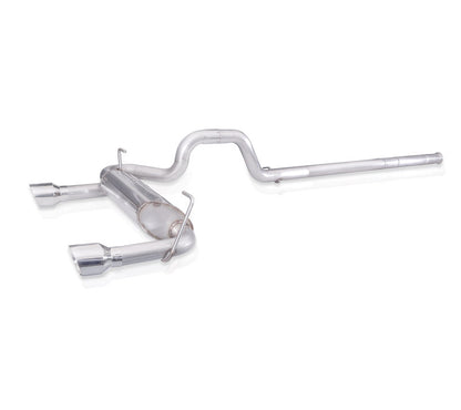 Stainless Works 2018+ Jeep Wrangler JL 304SS Factory Connect 2.5in Cat Back Exhaust System JPJLUCB JPJLUCB Photo - Unmounted