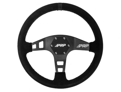 PRP Seats PRP Flat Suede Steering Wheel- Black G220 G220 Photo - Primary