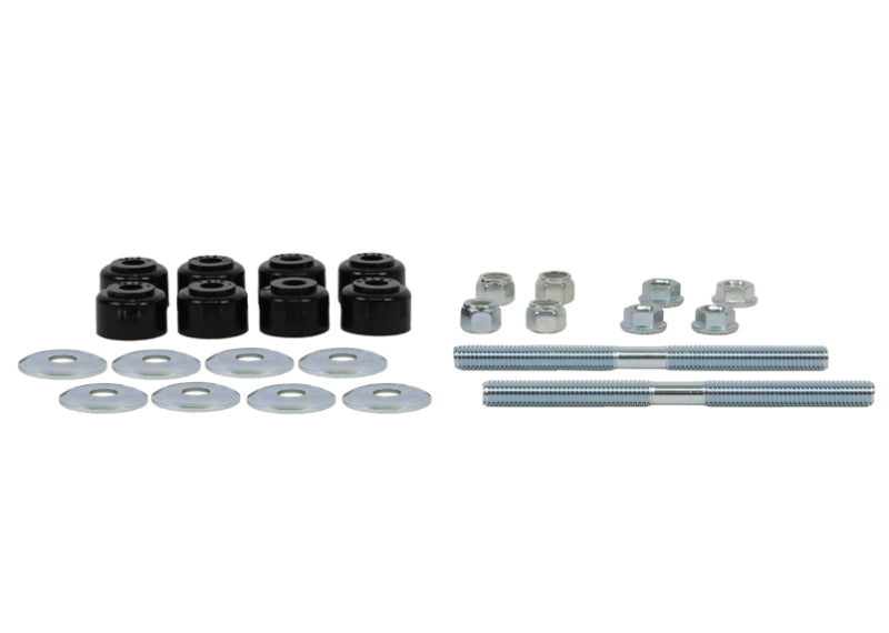 Whiteline Plus Universal Sway Bar Link Threaded Rod w/ Poly Bushes 140mm W21806S W21806S Photo - Primary