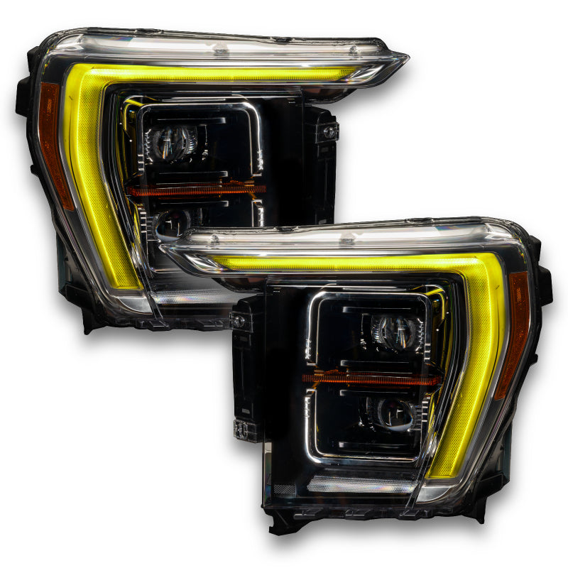 ORACLE Lighting Oracle 21-22 Ford F-150 ColorSHIFT RGB+W Headlight DRL Upgrade Kit w/ BC1 Controller 1460-335 1460-335 Photo - Unmounted