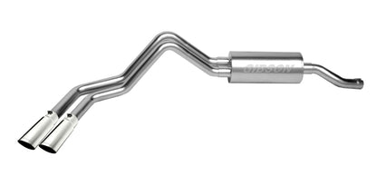 Gibson 14-18 Chevrolet Silverado 1500 LTZ 6.2L 3.5in/2.25in Cat-Back Dual Sport Exhaust - Aluminized 5666 5666 Photo - Primary