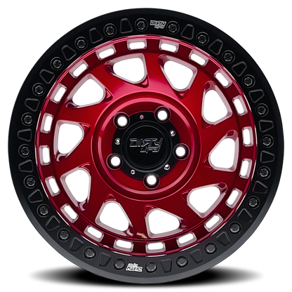 Dirty Life 9313 Enigma Race 17x9 / 8x165.1 BP / -12mm Offset / 130.8mm Hub Crimson Candy Red Wheel 9313-7981R12 9313-7981R12 Photo - Primary