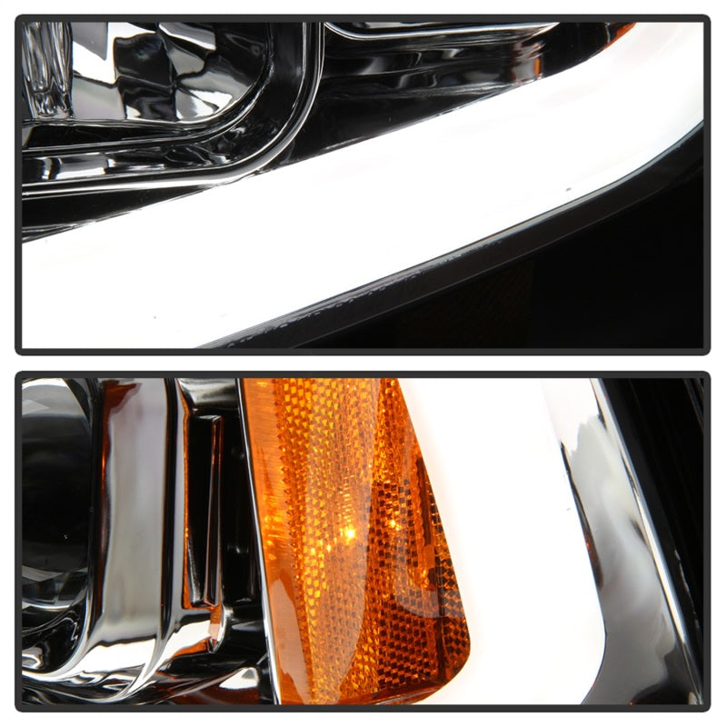 Spyder Dodge Charger 06-10 Projector Headlights - LED Light Bar - Chrome PRO-YD-DCH05V2-LB-C 5085238 5085238 Photo - Unmounted