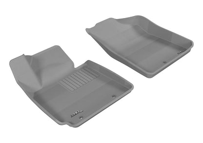 3D MAXpider 2012-2017 Hyundai Veloster Kagu 1st Row Floormat - Gray L1HY02011501 L1HY02011501 Photo - Primary