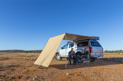 ARB Wind Break-Front 1250mm49In Fire Retardant Usa/Canada Spec 813301 813301 Photo - Mounted