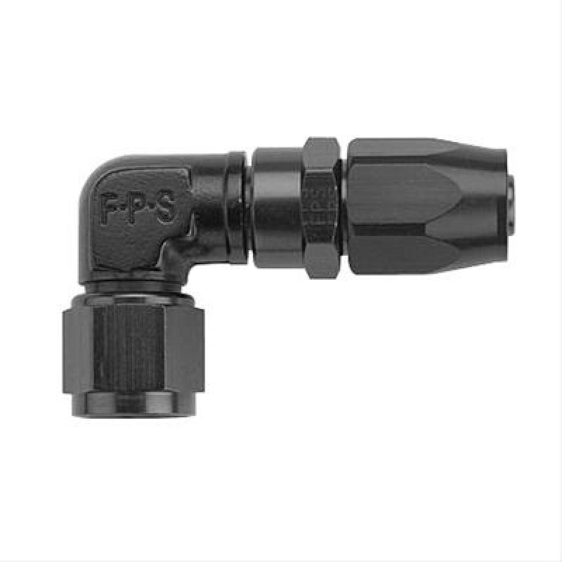 Fragola -6AN x 90 Degree Low Profile Forged Hose End - Black 109106-BL 109106-BL User 1