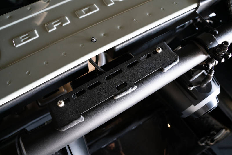 DV8 Offroad 21-22 Ford Bronco 4dr Rear Speaker & Light Mount Bar BRSB-01 BRSB-01 Photo - Mounted