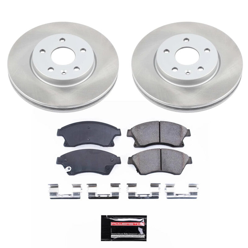 PowerStop Power Stop 12-17 Chevrolet Sonic Front Semi-Coated Rotor Kit SC5550 SC5550 Photo - Primary
