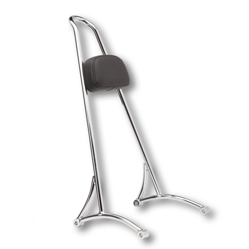 Burly Brand Tall Sissy Bar 20in - Chrome B13-1503C