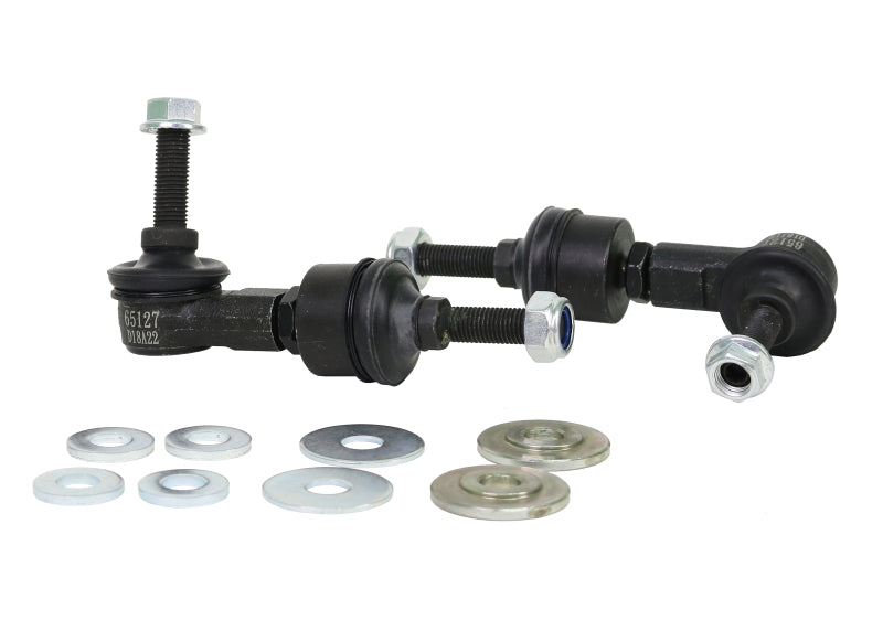 Whiteline Sway Bar Link Kit Heavy Duty Adj Steel Ball Nissan 240SX 1989-1998 KLC109 Photo - Primary