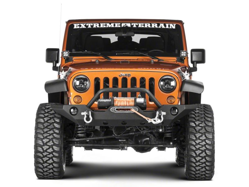 Raxiom 07-18 Jeep Wrangler JK Windshield Mounted Light Brackets J106736 J106736 Photo - Close Up