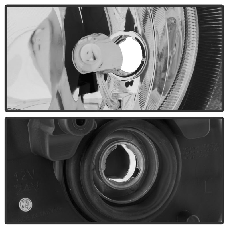 SPYDER xTune 07-17 Jeep Patriot (w/o Auto Leveling Lights) OEM Style Headlights - Chrome (HD-JH-JPA07-OE-C) 9042751 9042751 Photo - Unmounted