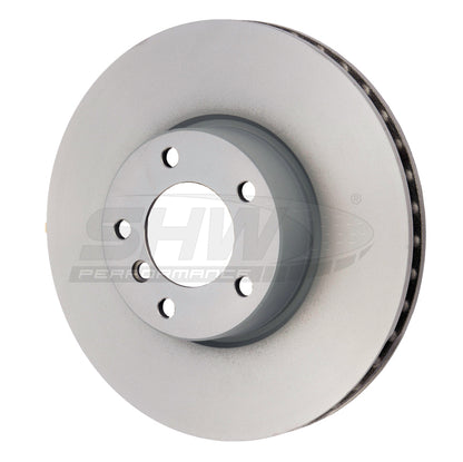 SHW Performance SHW 00-03 BMW 530i 3.0L Front Smooth Monobloc Brake Rotor BFX30591 BFX30591 Photo - Primary