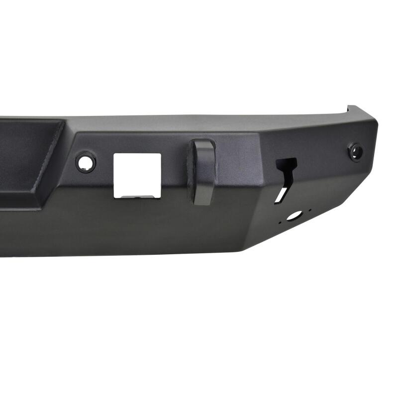 Westin 18-19 Jeep Wrangler JL WJ2 Rear Bumper w/  Sensors (Excl. Wrangler JK) - Textured Black 59-82045 59-82045 Photo - Unmounted