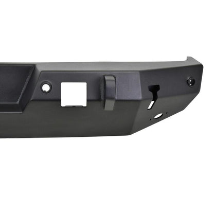 Westin 18-19 Jeep Wrangler JL WJ2 Rear Bumper w/  Sensors (Excl. Wrangler JK) - Textured Black 59-82045 59-82045 Photo - Unmounted