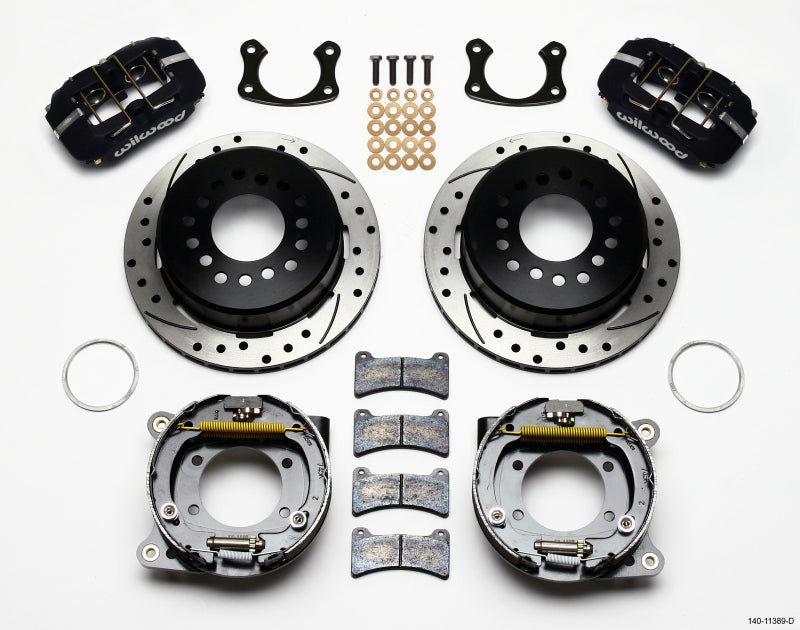 Wilwood FDP-LP 11.00" P-Brake Kit, Drilled, New Big Ford 2.50" 140-11389-D Photo - Primary